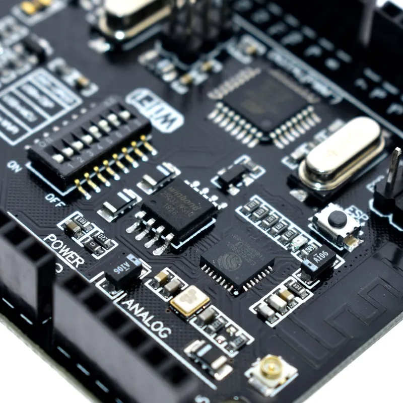 Для UNO+ WiFi R3 ATmega328P+ ESP8266 32Mb USB-TTL CH340G для Arduino Uno NodeMCU WeMos