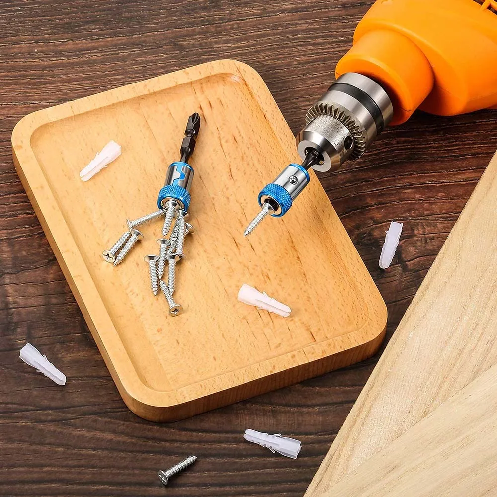 1/4” Metal Screwdriver Bit Magnetic Ring For Shank Anti