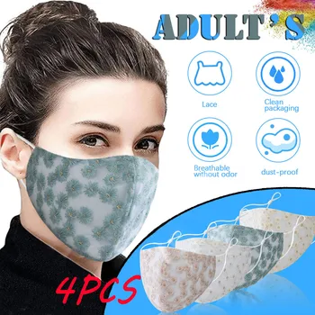 

Unisex washable mask Cotton Dustproof Reusable Adjust Printing Mask Filters Reusable Mouth Cover Fashion Fabric Masks Mascarilla