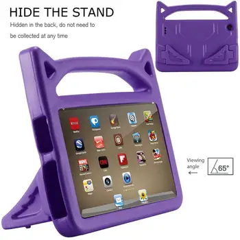 

Foam Case Cover for ALL-NEW Amazon Fire 7" inch Tablet 2019 2017 2015 Lightweight Handle Children Friendly Bracket EVA Protector