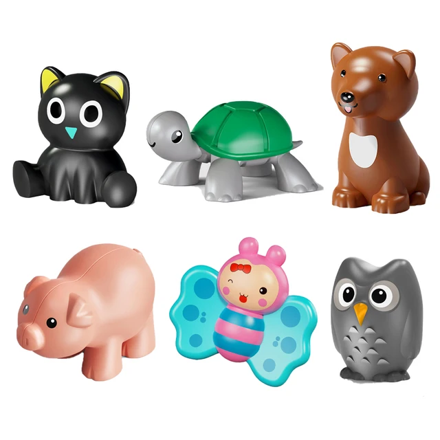 Brick Animal Spelling Building Blocks New Animal Cartoons Sea Flamingo Compatible With Brick Toy For Children Christmas Gift AD-0147