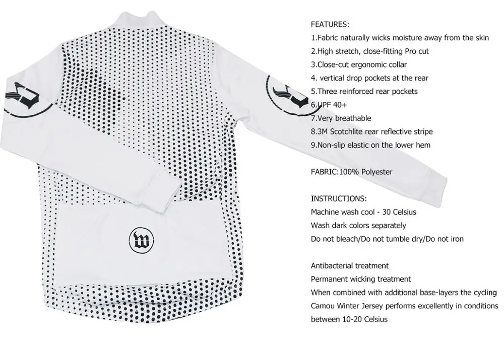 WATTIEINK, длинный рукав, Джерси для велоспорта,, мужская команда, Осень-зима, термо флис, одежда для велоспорта, ropa ciclismo