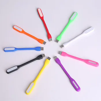 

Mini Flexible USB Night Lights LED Children Bedroom Reading Eye Protection lamps Laptop Notebook Power Bank Night Luminaria