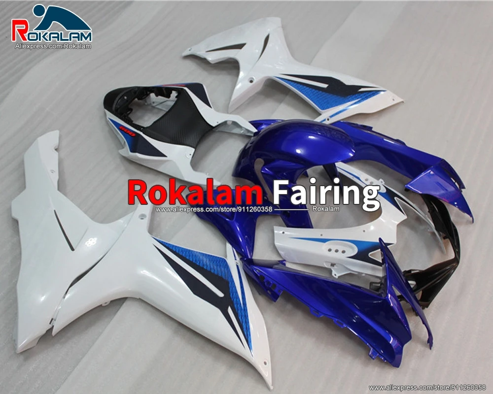 

Обтекатель для мотоцикла Suzuki GSXR600 GSXR750 K11 2011 2012 GSX-R750 2016 2017 2018 синий белый (литьё под давлением)