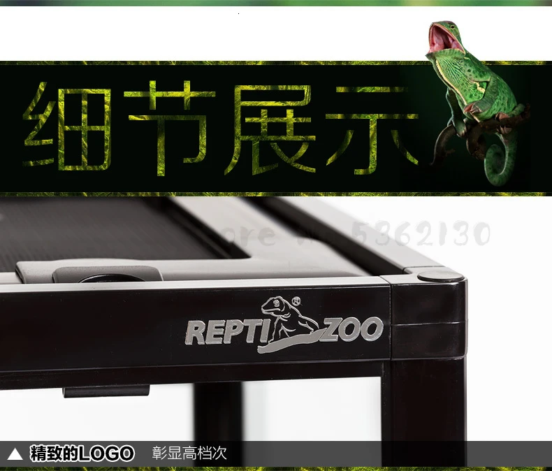 Питомец Хамелеон разведение коробка Reptizoo рептилия альпинистская грива для домашнего питомца льва ящерица разведение коробка стекло дождь лес танк