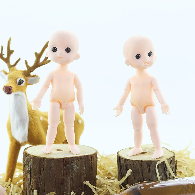 Bjd Кукла 16 см шарнирная Детская 13 суставов BJD Сделай Сам макияж Детские Куклы