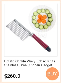 Crinkle резак воск растительное мыло волнообразный резак из нержавеющей стали картофель морковь волнистый слайсер кухонный инструмент