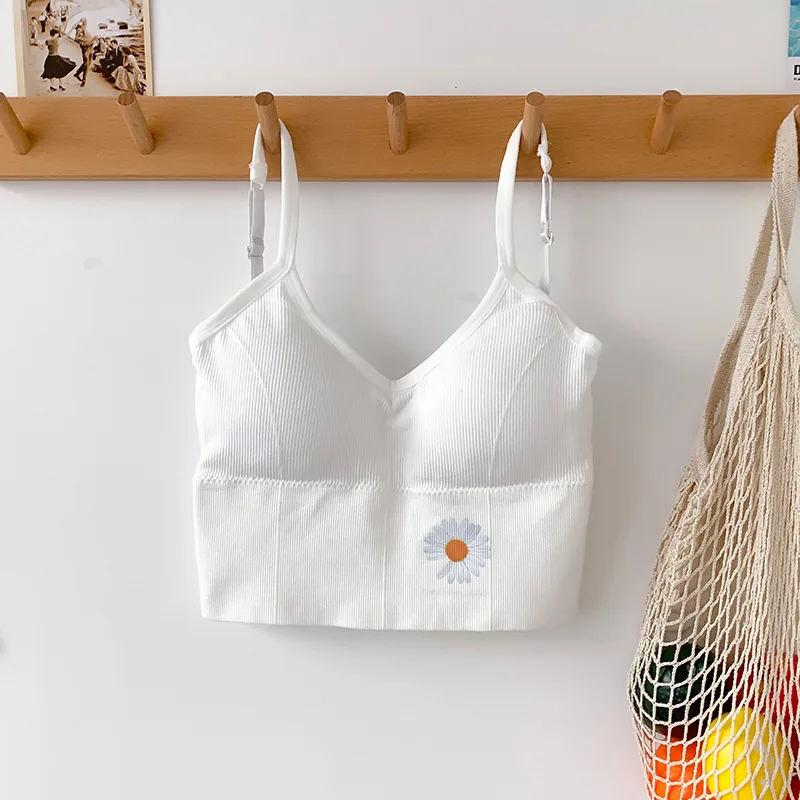 Women's Cotton Bra Tube Top women lingerie bra women tank tops Bra Women Fashion Tank Up Female Sports Sexy Lingerie Push Up Brassiere Ladies Bralette Top
