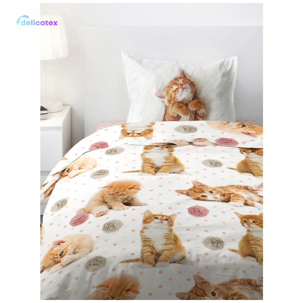 КПБ 1.5 поплин "4 YOU" Fun&Cute(70х70) рис. 16084-1/16085-1/8672-6 Cute kittens