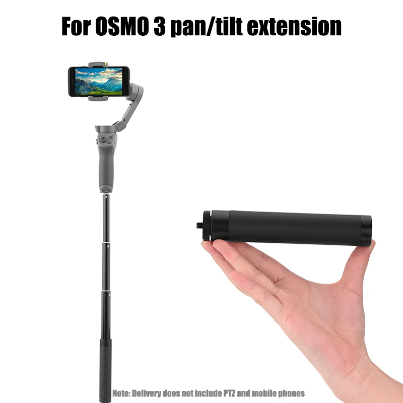 Аксессуары для камеры OSMO Mobile e2/3, портативная удлинительная палка, штанга, масштабируемый держатель для смартфона, удлиненный Телескопический Автоспуск
