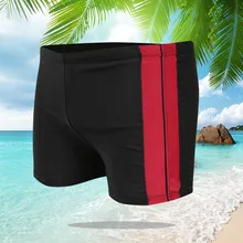 Летние пляжные мужские плавки размера плюс, цветные шорты для серфинга, облегающие мужские пляжные плавки