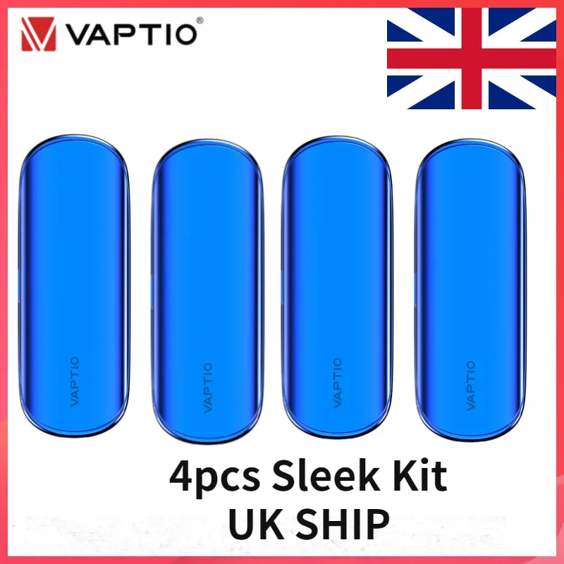 [UK Shipping] Original Vaptio SLEEK Vape Kit 1.5ml Pod System Electronic Cigarettes 13W Vaporizer 400mAh Built in Battery | Электроника