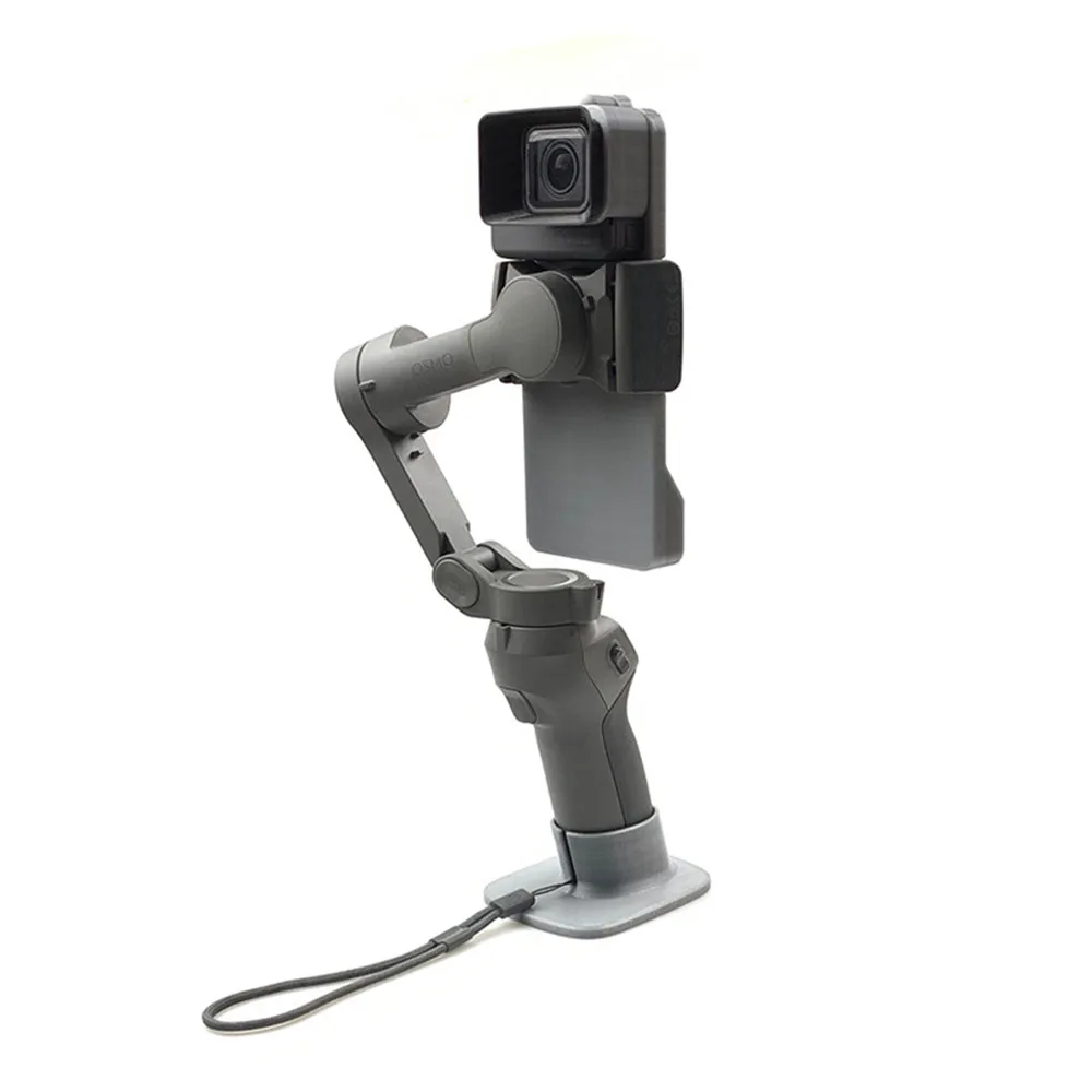 

For GoPro Hero 5 6 7 Sports Camera Mount Bracket Adapter Plate For DJI OSMO Mobile 3 Handhold Gimbal Stabilizer Accessories