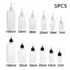 5Pcs 5/10/20/30/50/100ML Resuable Needle Tip Glue Applicator Plastic Bottle for Paper Quilling DIY Scrapbooking Paper Craft Tool ► Photo 1/6