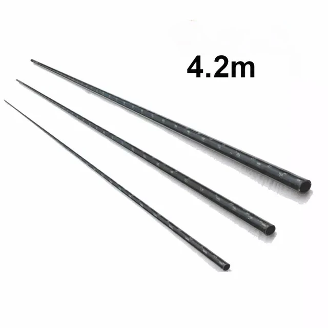 ZZ61 Full X Wrapped 4.2m SurfCasting Blank Fishing Rod Blanks 40T Reverse  Cross K Cloth Carbonfiber 8800g Max Load 11000g