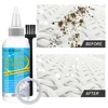 100ml Shoes Cleaner Kit with Tape & Brush Shoes Whitening Kit Multifunction White Shoe Cleaning Agent for Canvas Fabric 5