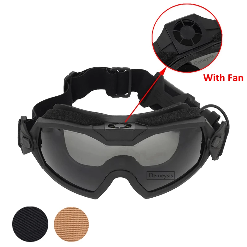 Military Field Sunglasses Army Fan Tactical Goggles