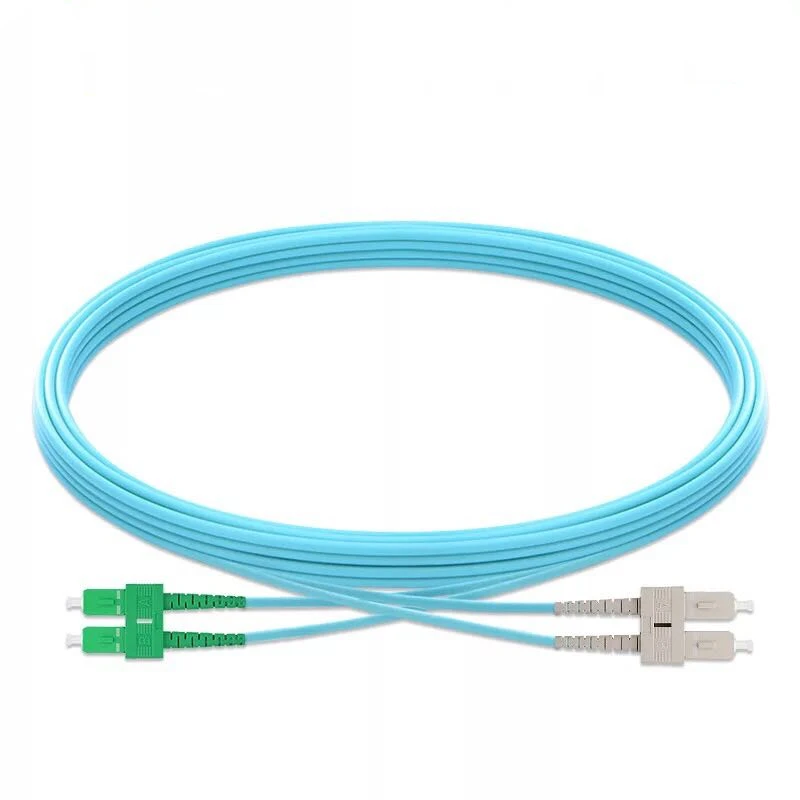 SC/UPC-SC/APC многорежимный OM3 дуплексный оптоволоконный соединительный кабель