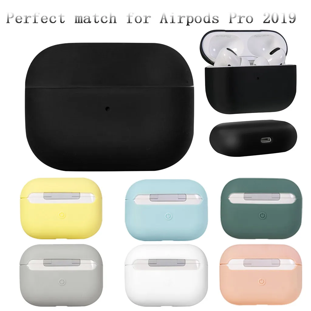 Жидкий Мягкий силиконовый чехол для Airpods Pro беспроводной Bluetooth Airpod 3 2019 Air Pods Fundas Capa