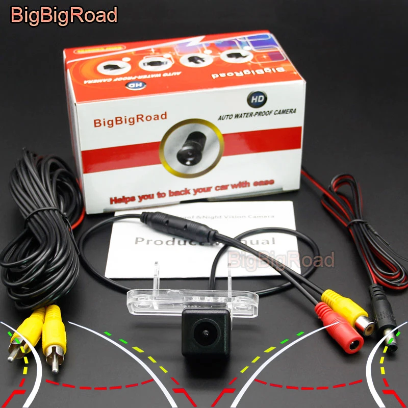 BigBigRoad для Mercedes Benz CLC Class CL CL203 2008-2011 SLK Class 350 320 300 280 230 Автомобильная камера заднего вида автоматический резервный монитор - Название цвета: Common Intelligent