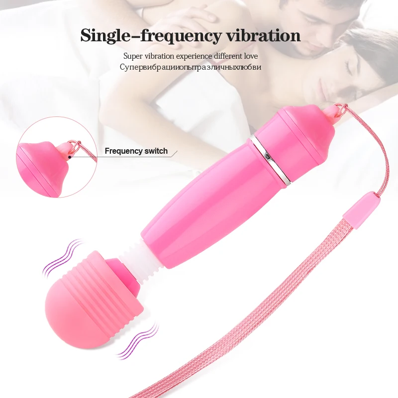 Mini Massage Stick Full Body Massager Powerful Vibration Vibrating Magic Wand Massager Relaxation T