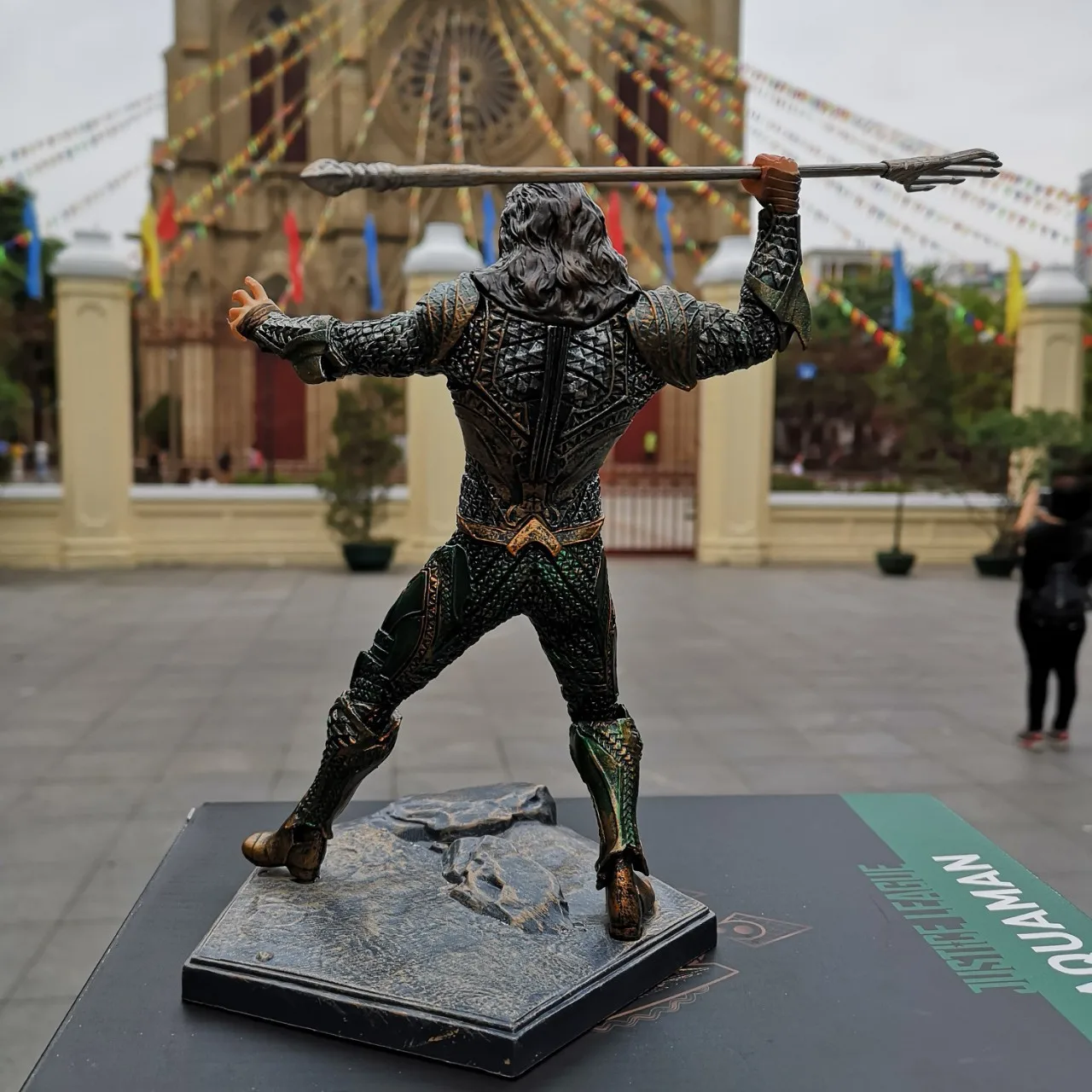DC Neptune статуя Хранитель маяка Atlantis Дракон Аквамен гаражный комплект модель