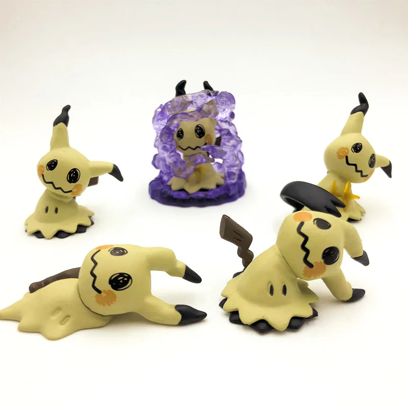 

Tomy Ball T-Arts Pocket Monster Action Figure Pokemon Sun Moon Pikachu 5pcs Doll Model Toys Kids Gifts