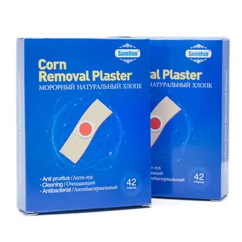 

42Pcs Foot Corn Removal Plaster Cure Callus Health Medical Pad Patches Relieving Blisters Painless Warts Thorn Treatment Tool