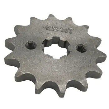 

14T 428 Chain/Pitch Front Sprocket Cog Pit/Trail/Dirt bike ATV Quad 17mm
