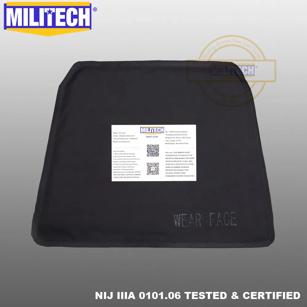 MILITECH паховая арамидная баллистическая панель пуленепробиваемая пластина доспехи для тела мягкая Броня NIJ уровень IIIA 3A Защита паха мягкая панель