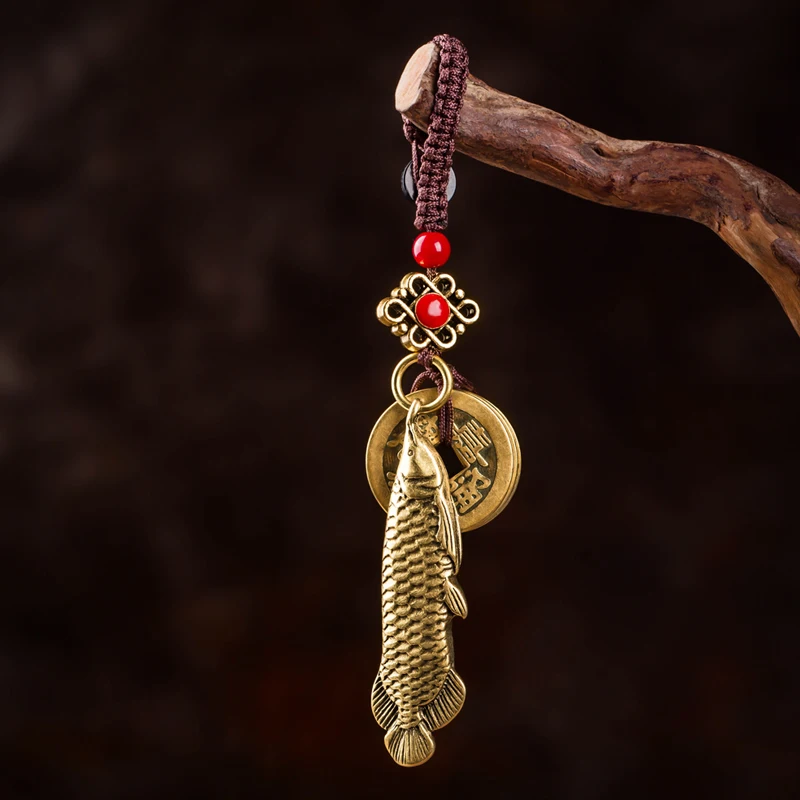 brass fish pendants (15)