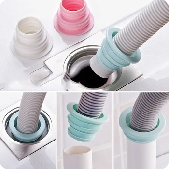 

New Silicone Floor Drain Cover Washing Machine Bathroom Kitchen Pipe Sewer Anti-Blocking Insect And Deodorant Artifact