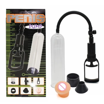 

3 Size High Vacuum Medical Handsome Up Penis Pump Penis Enlargement Device Pro Extender For Male Penis Enlarger Sex Toys For Men