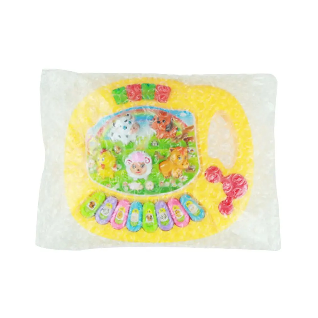 Мультфильм ферма животное Музыка Фортепиано головоломка электронное пианино ребенок Раннее Образование просвещение электрическая игрушка