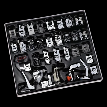 

32//52/62/72 Sewing Machine Presser Foot Press Feet For Brother Singer Kit Braiding Blind Stitch OverLock Zipper Ruler Parts