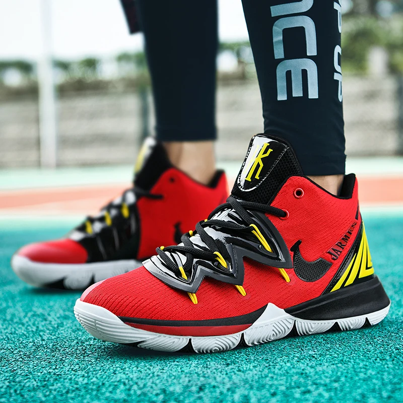 Basketball Shoes men kyrie 5 Couple lebron sneakers women bambas hombre baskets femme sports shoes No-slip jordans for men