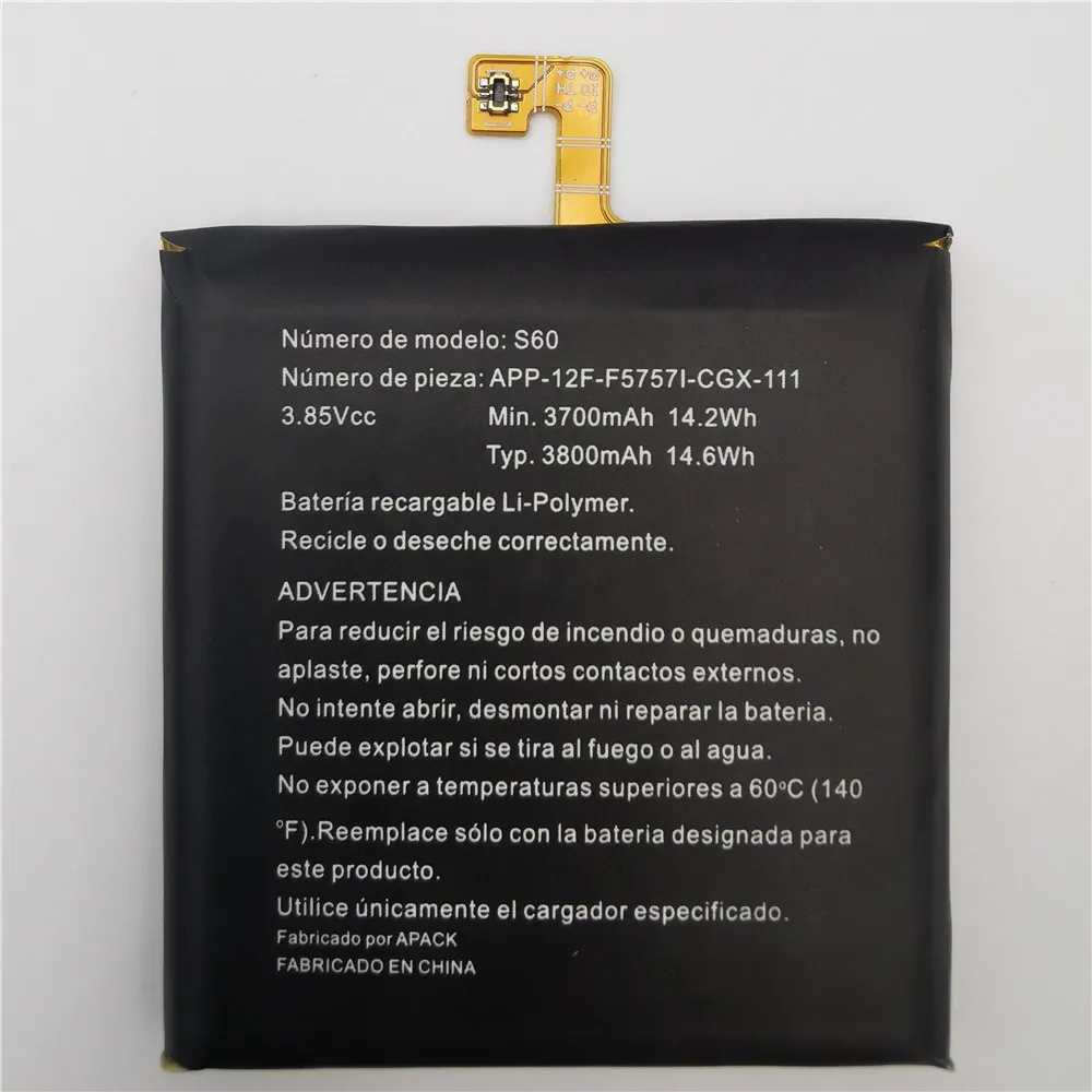 Сменный аккумулятор для Caterpillar Cat S40 S50 S60 CUBA-BL00-S50-000 458002-S40 APP-12F-F57571-CGX-111 батареи