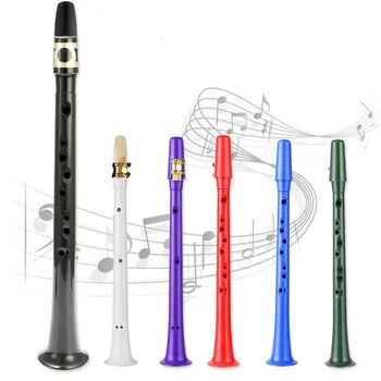

Mini Sax Pocket Saxophone Simple Key C Musical Instrument With Carrying Bag