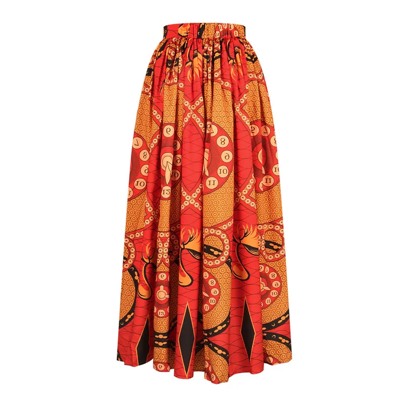 african wear for ladies Women African Clothes Dashiki Print Maxi Skirt 2022 Fashion African Dresses African Traditional Wear for Women Robe Africaine african wear for women