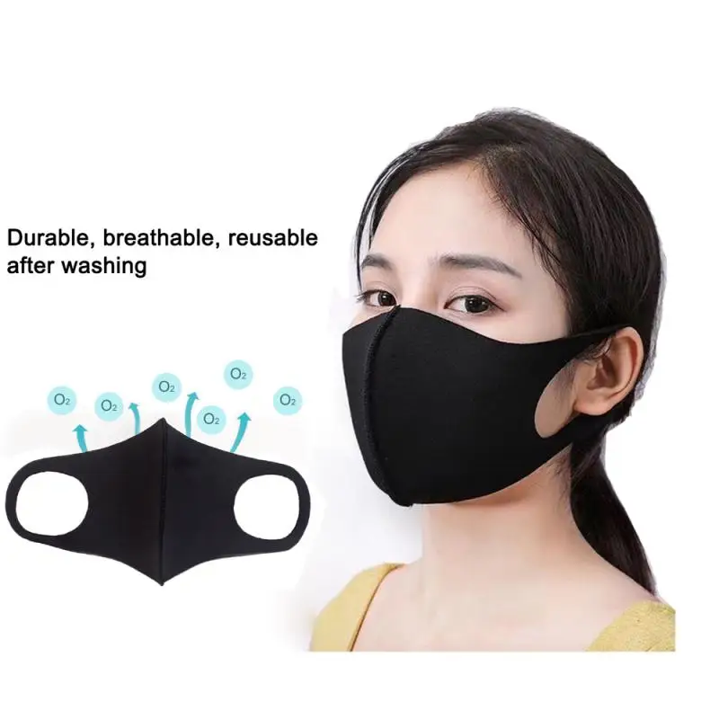 

1/2/5/10/20 PCS FACE MASKS MOUTH MASK Washable Cycling Anti Dust Warmer Environmental Mouth Face Mask Ready Stock Dropshipping