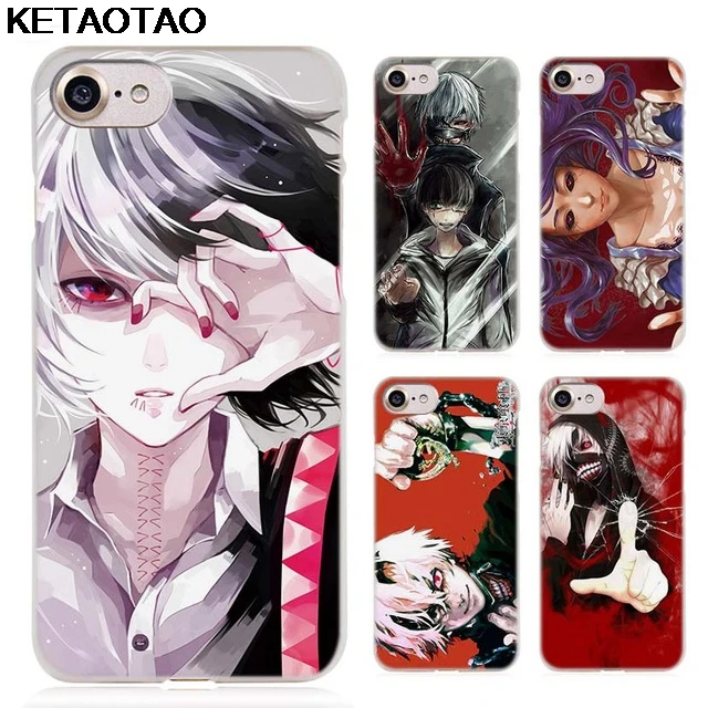 KETAOTAO Токийский Гуль E чехол для телефона s для iPhone 4S SE 5C 5S 6S 7 8 Plus X XS XR 11 Pro Чехол кристально чистый мягкий TPU чехол s