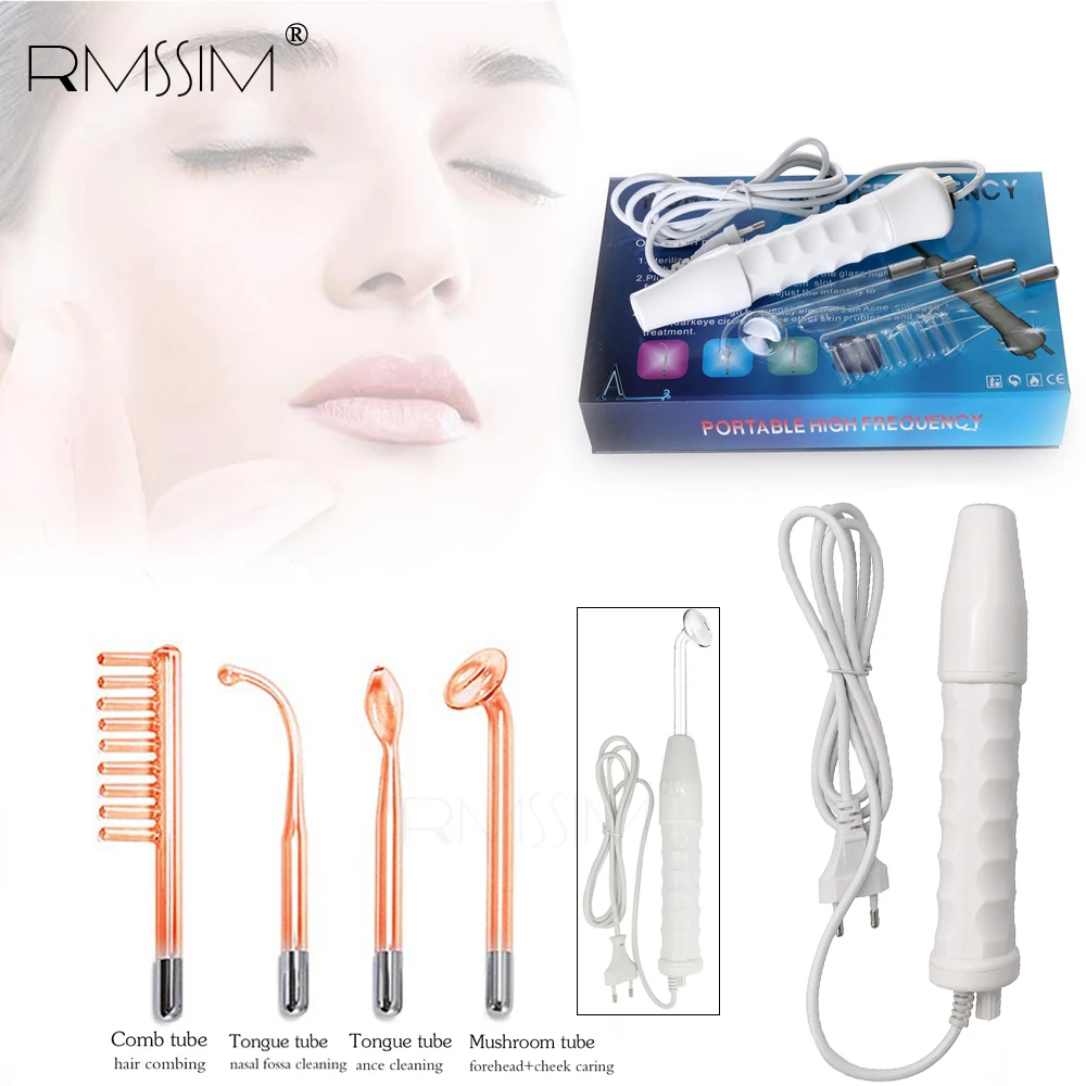 Portable Electrode High Frequency Spot Acne Remover Facial Skin Care