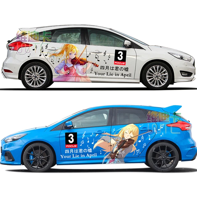 Anime ITASHA Re:Zero Car Wrap Door Side Fit With Any Cars Vinyl graphi –  BDSDart