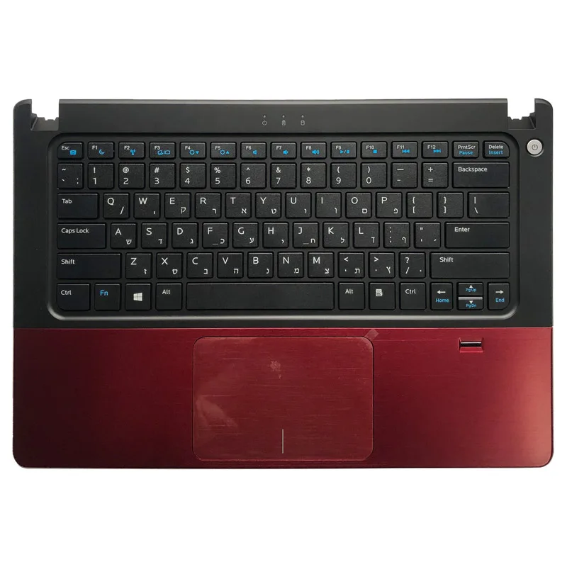 Иврит Клавиатура для ноутбука DELL vostro V5460 5460 5470 V5480 Подставка рук верхняя крышка