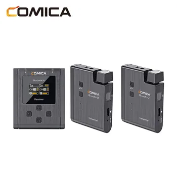 

Comica BoomX-U U2 Broadcasting Level Multi-Functional Mini UHF Wireless Microphone Dual Transmitters Triggered by One Receiver