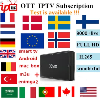 

X96 MINI FOR KING OTT IPTV Subscription Live & VOD Support Adult M3u Enigma2 Android TV Box only