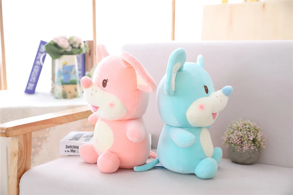 23/33 см Kawaii Мышь с нарисованными куклами из мультфильмов мягкие Животные из мягкого плюша с Микки-Маусом животных игрушки в подарок на день рождения для детей Высокое качество