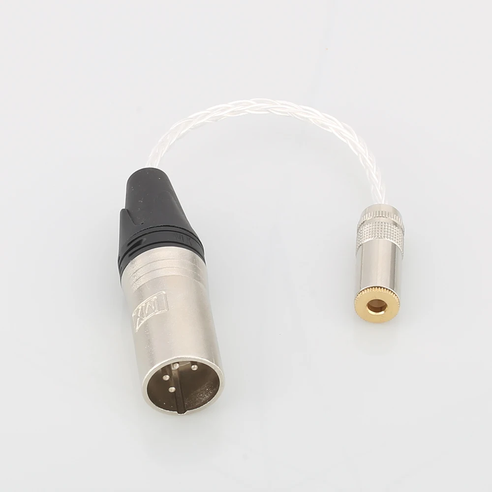 Audiocrast 4Pin сбалансированный XLR штекер до 4 мм Женский аудио адаптер кабель |