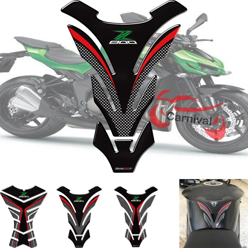 3D защитная накладка на бак мотоцикла Наклейка Наклейки чехол для Kawasaki Z800 Z 800 Tankpad