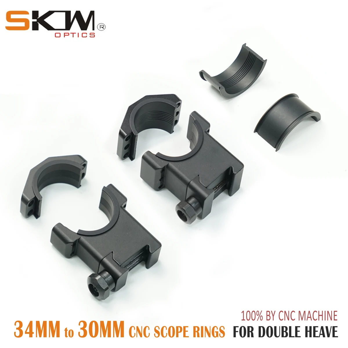 SKWGEAR тактический прицел с кольцами 34 мм 30 кольцо для оптического прицела